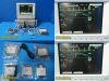 PHILIPS V24C, W/ Integrated Module Rack Modules & New leads~ Patient Monitor