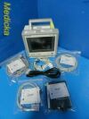 PHILIPS M3046A M4 Series, W/ M3001A MMS Module, Masimo & New Leads~ Monitor