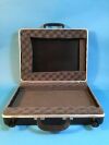 DOSKOCIL Black hard case:  Vintage  Alligator Print black hard case
- No keys
- 15” x 18”  x 4.5”