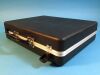 DOSKOCIL Black hard case:  Vintage  Alligator Print black hard case
- No keys
- 15” x 18”  x 4.5”