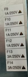 CANON Fuse assy Fuse assy Rad/Fluoro Room