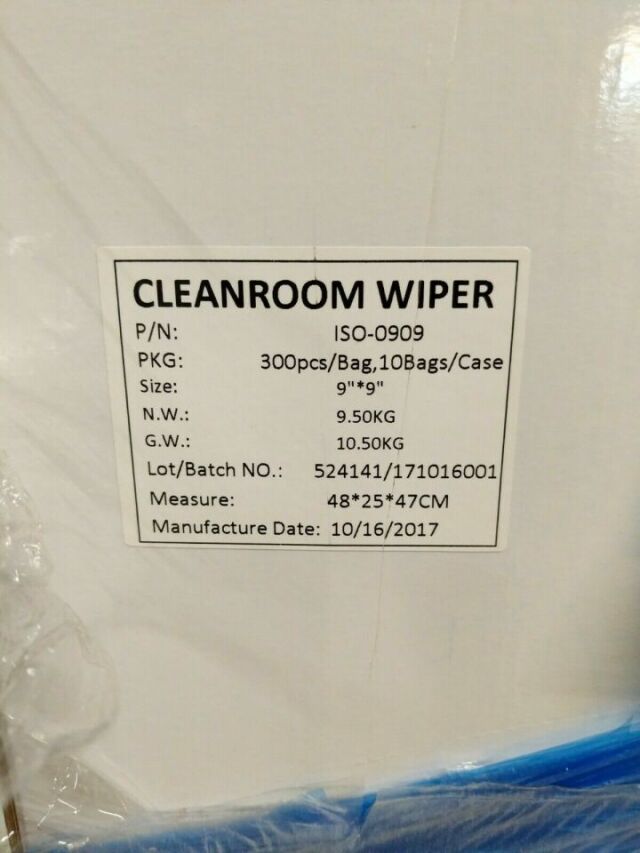 ISOMED ISO-0909 Cleanroom Wiper  Case