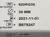 MEDTRONIC Duran AnCore 620RG35 Exp:2021-11  (K12) 620RG35 Duran AnCore