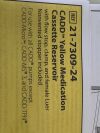 SMITHS MEDICAL Box of 12 CADD Yellow Medication  21-7309-24 Exp:2027-01 (K22) 21-7309-24 CADD Yellow Medication