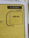SMITHS MEDICAL Box of 12 CADD Yellow Medication  21-7309-24 Exp:2027-01 (K22) 21-7309-24 CADD Yellow Medication