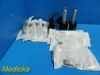 HEINE NT300 Desk Charger W/ F/O Handles & F/O MAC/MIL Laryngoscope Blades