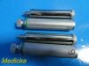 HEINE NT300 Desk Charger W/ F/O Handles & F/O MAC/MIL Laryngoscope Blades