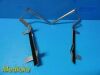 UNBRANDED (Berchtold)  Arm Support W/ Concave Pads, Pair Set