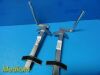 UNBRANDED (Berchtold)  Arm Support W/ Concave Pads, Pair Set