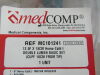 MEDCOMP Ref: MC101241 Hemo-Cath Double Lumen Basic Set 12.5F x 15cm (Cuff 10cm from Tip),  Exp. 12/2019