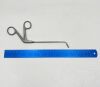 KARL STORZ ( 651020 ) RhinoForce II Stammberger Double Spoon Forceps, 65Deg Upturned, 3mm x 12cm