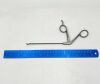 SHUTT-LINVATEC 32.10018 Scoop Tip Forceps, Left, 2.75 mm Diameter, 130 mm