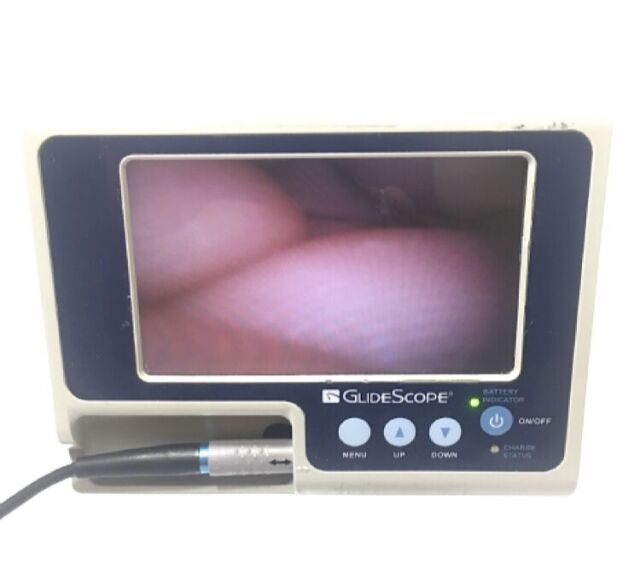 VERATHON Glidescope Portable GVL Video Laryngoscope Monitor W 3/4 Camera button Laryngoscope Laryngoscope