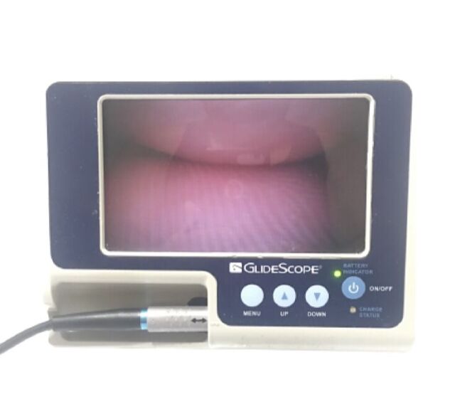 VERATHON Glidescope Portable GVL Video Laryngoscope Monitor W 3/4 Camera button Laryngoscope Laryngoscope