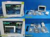 PHILIPS M8002A Intellivue MP30   W/ M3001A MMS Module & Leads ~ Monitor