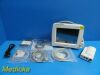 PHILIPS M8002A Intellivue MP30   W/ M3001A MMS Module & Leads ~ Monitor