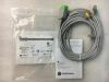GE 2021141-002 2017004-003 CareFusion Multi-Link ECG Care Cable 3 lead with Integrated Grabber Leadwire IEC 3.6m 12ft REF 2021141-002 2017004-003 ECG unit