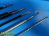 OLYMPUS Lot of 6 Wisap  MLB Assorted Laparoscopic Surgery Forceps Set