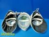 3X MaxAir PAPR 00731145 System Helmets W/ Battery Cables Cuff Facial Seals