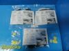 3X MaxAir PAPR 00731145 System Helmets W/ Battery Cables Cuff Facial Seals