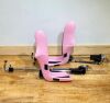ALLEN MEDICAL 0-YFESP-L-A2 Pinkfin stirrups (Pair)