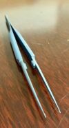 SYMMETRY MEDICAL Forceps Jones IMA Straight .003 In Teeth 7 In Titanium