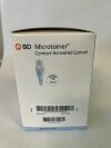 BD 366594 MICROTAINER CONTACT-ACTIVATED LANCET BOX OF 200