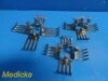 CODMAN 13-1012 & 13-103 Scoville Rretractor Blades, Four Prongs (6 Sets)