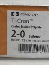 COVIDIEN Box of 6 Ti-Cron VCD-375 Exp.2022-04  (a8) VCD-375 Ti-Cron