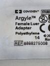 COVIDIEN Lot of 99 Argyle Female Luer Adapter  8888275008   Exp.2025-03  (M6 ) 8888275008 Argyle Female Luer Adapter