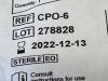 COOPER SURGICAL Colpo-Pneumo Occluder CPO-6  Exp.2022-12  (M6) CPO-6 Colpo-Pneumo Occluder