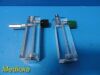 TIMETER Lot of 2  Instrument Corporation Model 0-16-0-3 Oxygen Regulators