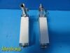 TIMETER Lot of 2  Instrument Corporation Model 0-16-0-3 Oxygen Regulators