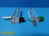 TIMETER Lot of 2  Instrument Corporation Model 0-16-0-3 Oxygen Regulators
