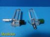 TIMETER Lot of 2  Instrument Corporation Model 0-16-0-3 Oxygen Regulators