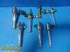 OHIO MEDICAL Lot of 8 , Timeter Ohmeda Assorted Oxygen Flowmeters