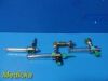 OHIO MEDICAL Lot of 8 , Timeter Ohmeda Assorted Oxygen Flowmeters