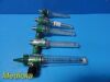OHIO MEDICAL Lot of 8 , Timeter Ohmeda Assorted Oxygen Flowmeters