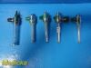 OHIO MEDICAL Lot of 8 , Timeter Ohmeda Assorted Oxygen Flowmeters