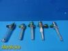 OHIO MEDICAL Lot of 8 , Timeter Ohmeda Assorted Oxygen Flowmeters