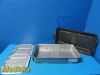 BD Genesis CB3-4B 4" Deep Perforated Full Length Container, 23x12.5x4.5