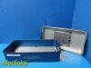 One Tray Sealed Medical Sterilization One Tray Sealed Medical Sterilization Container W/ 3X Retention Plates