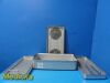 GLOBAL MEDICAL Globus Medical Instrument Sterilization Case W/ Baskets & Retention Plates