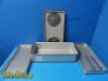 GLOBAL MEDICAL Globus Medical Instrument Sterilization Case W/ Baskets & Retention Plates