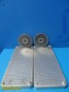 GLOBAL MEDICAL Globus Medical Instrument Sterilization Case W/ Baskets & Retention Plates