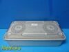 GLOBAL MEDICAL Globus Medical Instrument Sterilization Case W/ Baskets & Retention Plates