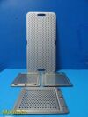 One Tray Sealed Medical Sterilization Container W/ Retention Plates