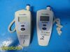 HILL-ROM Lot of 2 Ref 678 SureTemp Thermometers W/ Temperature Probes