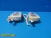 HILL-ROM Lot of 2 Ref 678 SureTemp Thermometers W/ Temperature Probes
