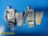 HILL-ROM Lot of 2 Ref 678 SureTemp Thermometers W/ Temperature Probes
